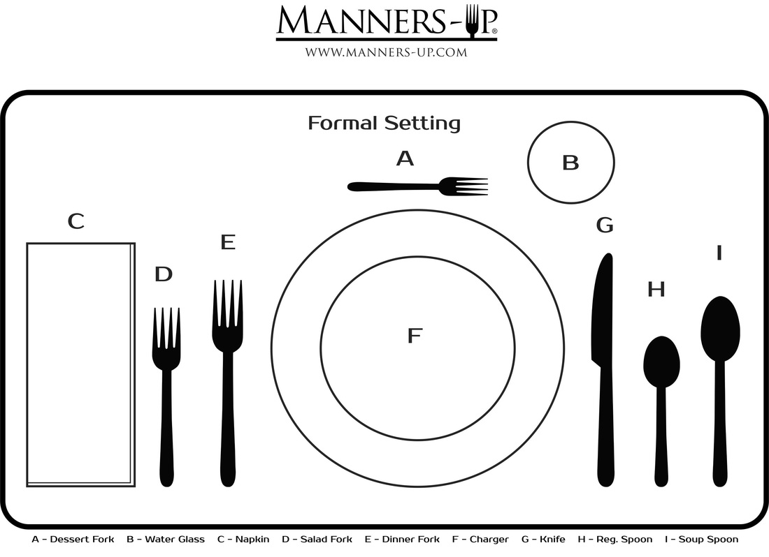 Manners Up Placemat